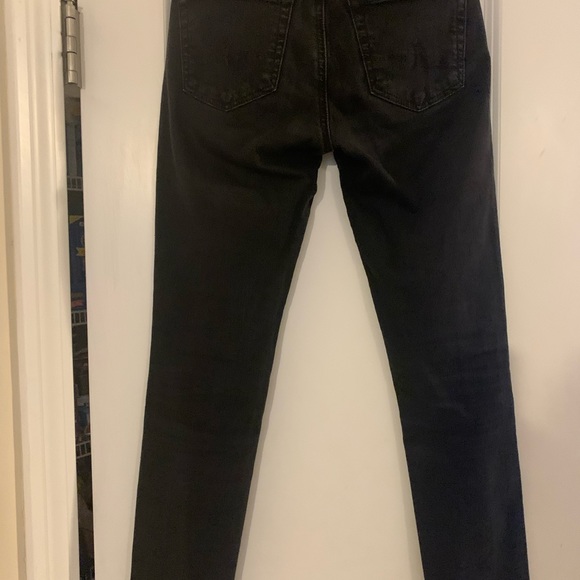 AG Adriano Goldschmidt Black Jeans - The Prima Ankle Sz 25R - Picture 5 of 9